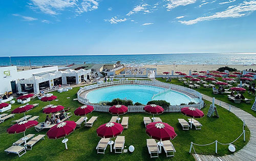 Festa di compleanno allo Sky Garden Luxury Beach