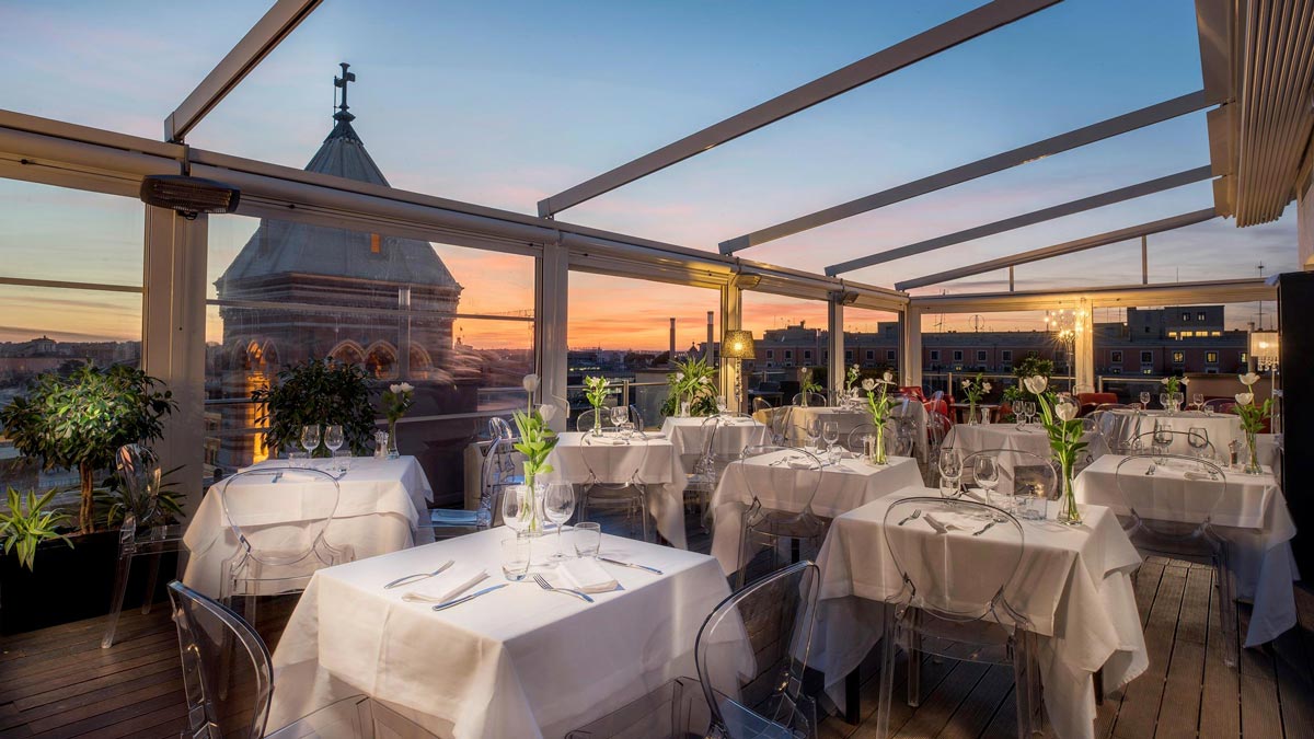 Feste di compleanno nel Rooftop Panoramico dell’Hotel La Griffe a Roma Centro